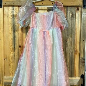 Colorful Princess-like Dress